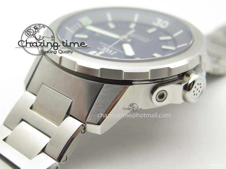 MIROTIME 0720 UrbanStyle Aquatimer Automatic IW329002 V6F 1:1 Best Edition Black Dial On SS Bracelet MIYOTA 7317